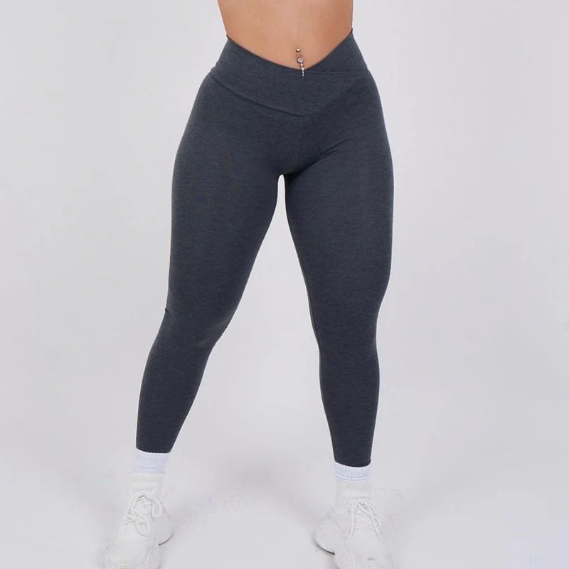 Sport Pants Cintura Alta Efecto Volumen