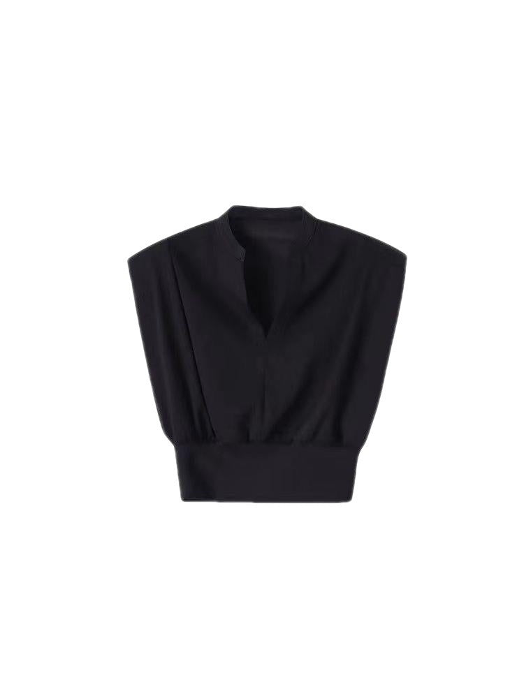 Boss Lady Vest Blusa Cuello V