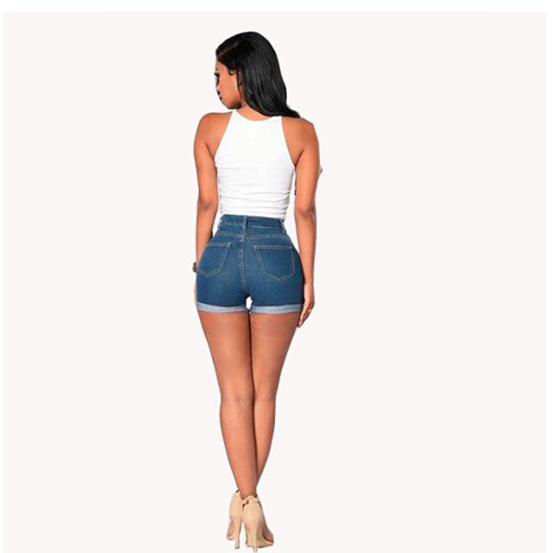 Cowgirl Curves Up Short Cintura Alta Con Doblez