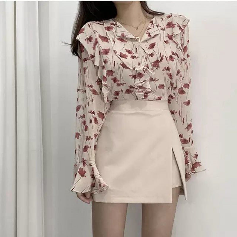 Boss Lady Eleganza Asymmetric Short-Falda Cintura Alta