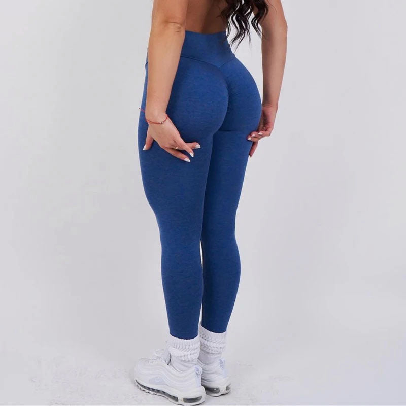 Sport Pants Cintura Alta Efecto Volumen