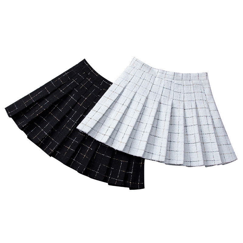 Good Girl College Slim Plaid Falda A Cuadros