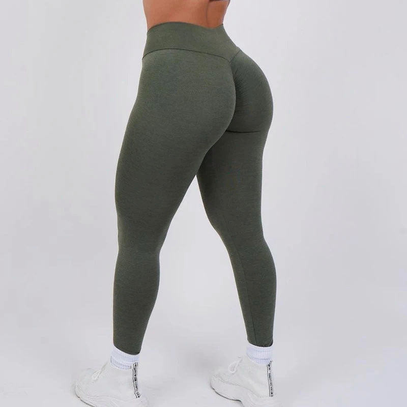 Sport Pants Cintura Alta Efecto Volumen