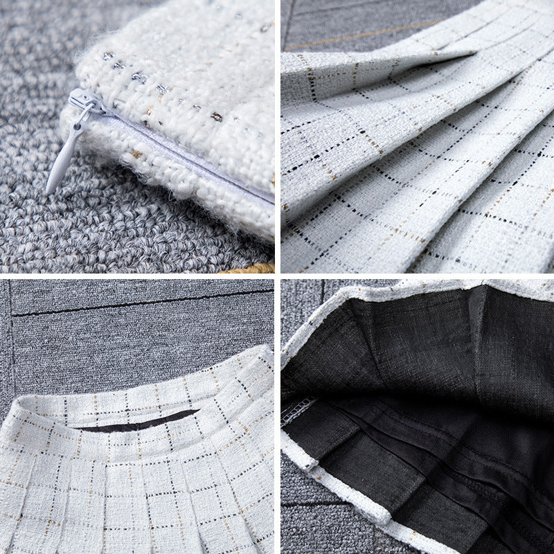 Good Girl College Slim Plaid Falda A Cuadros