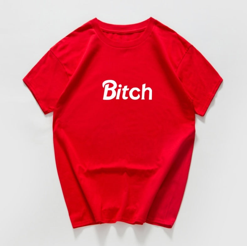 Bad Girl B Word Blusa Manga Corta