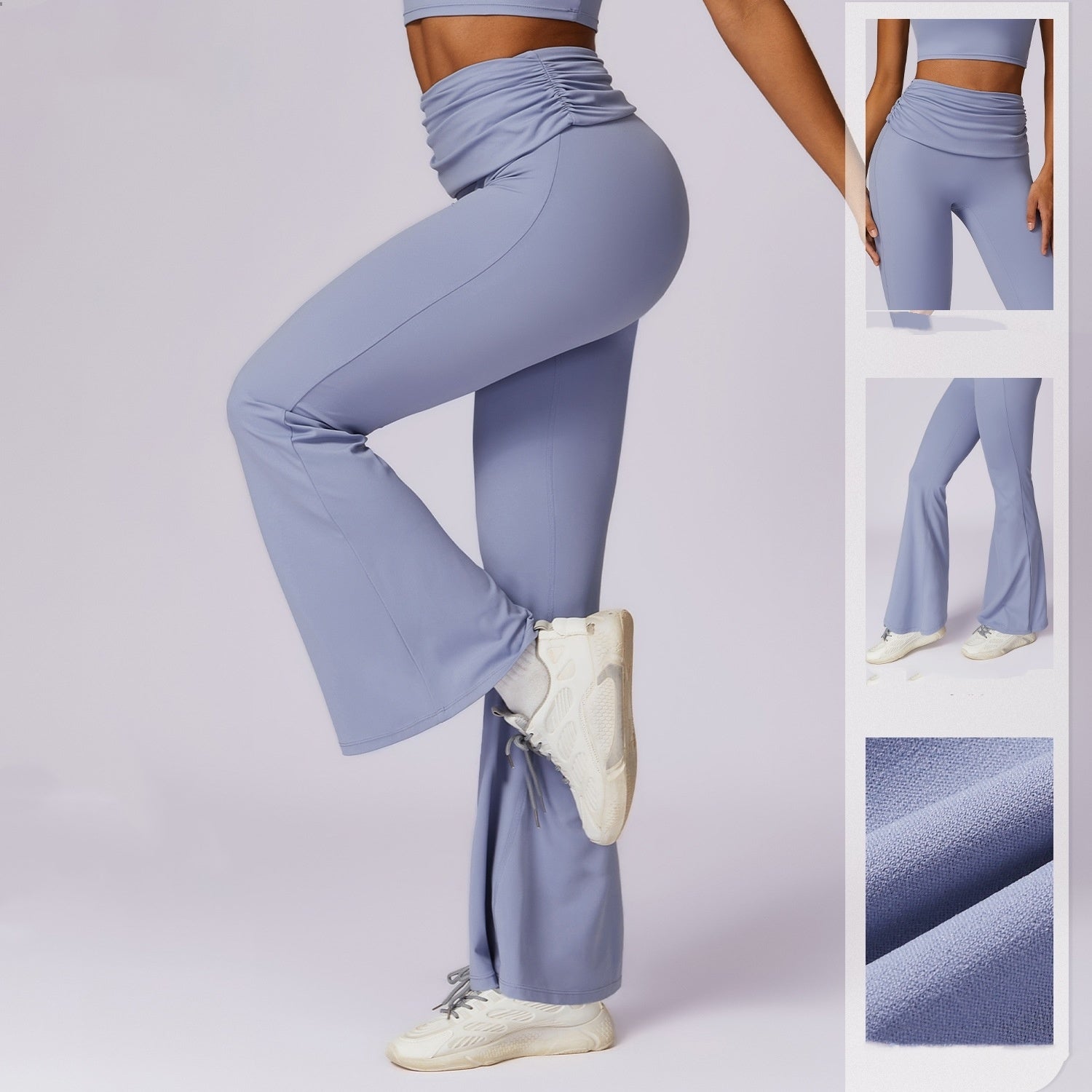 Yoga Leggings Acampanado Cintura Alta