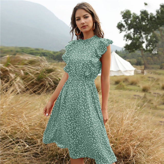 Princess Wind Of Summer Sleeveless Chiffon Vestido