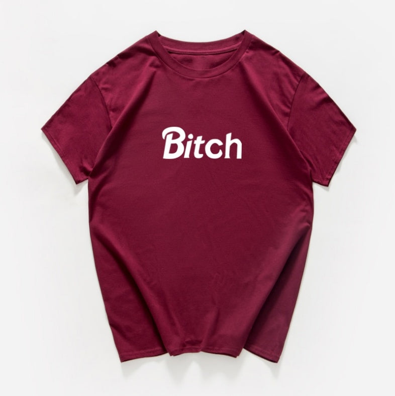 Bad Girl B Word Blusa Manga Corta